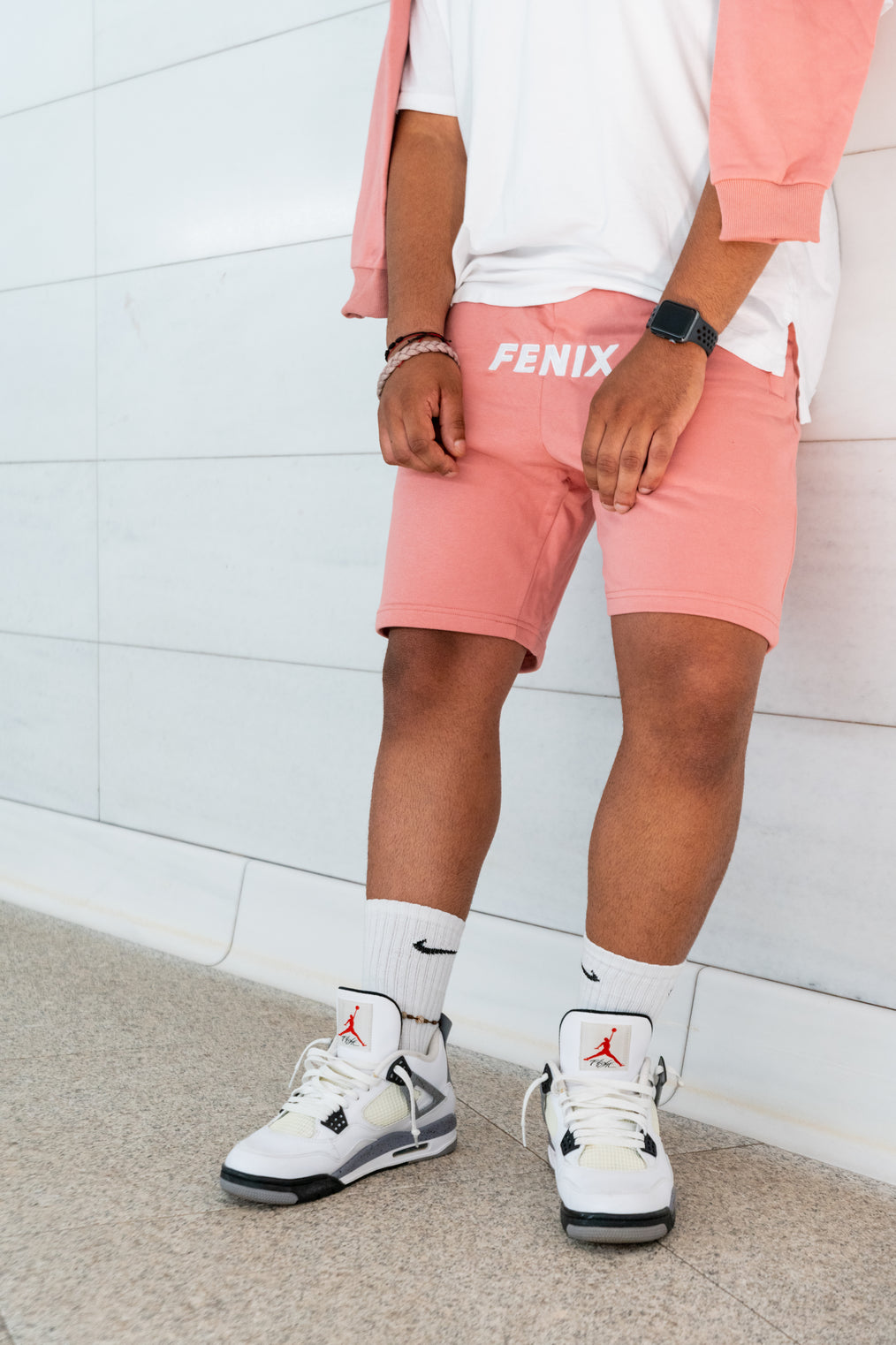 MAUVE SWEAT SHORTS
