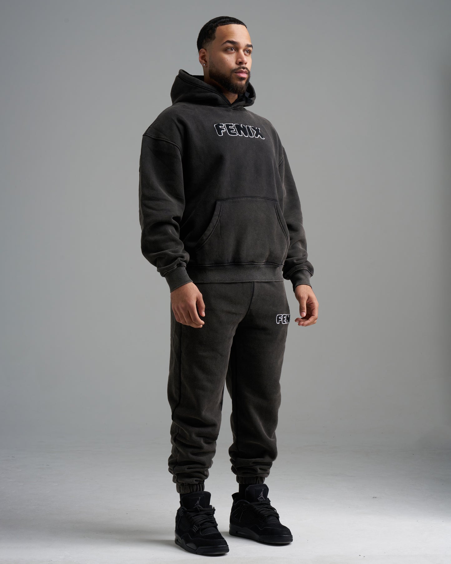 OFF BLACK HOODIE