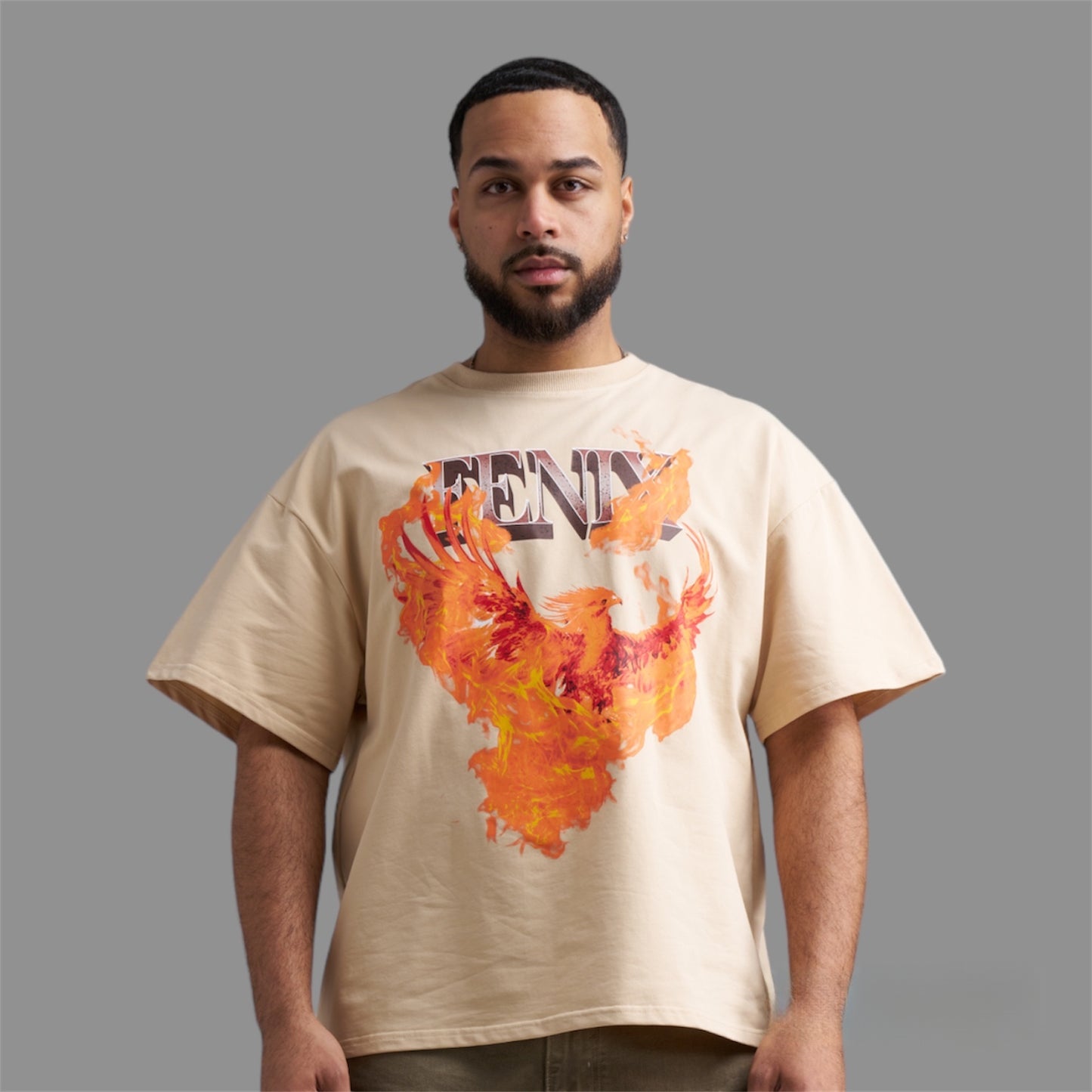 DESSERT TAN GRAPHIC TEE