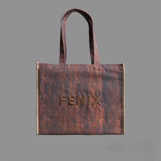 TREE BARK TOTE BAG