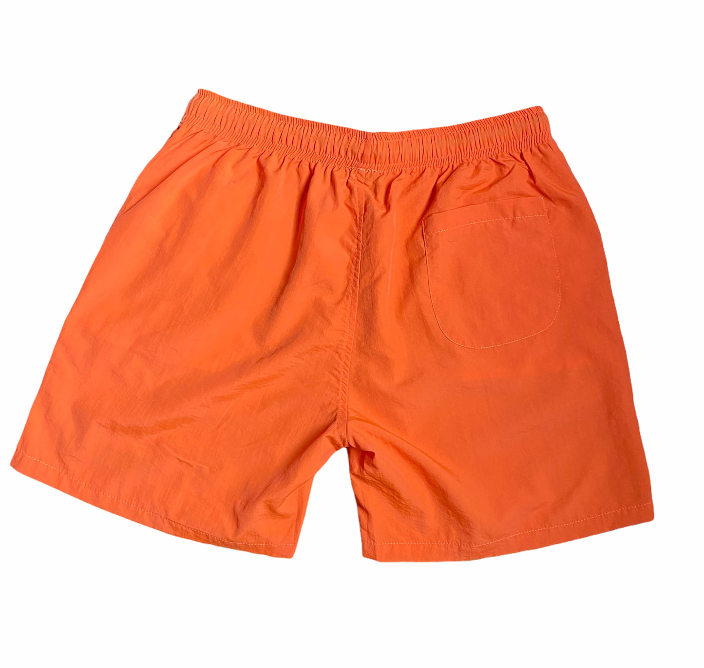 ORANGE NYLON SHORTS