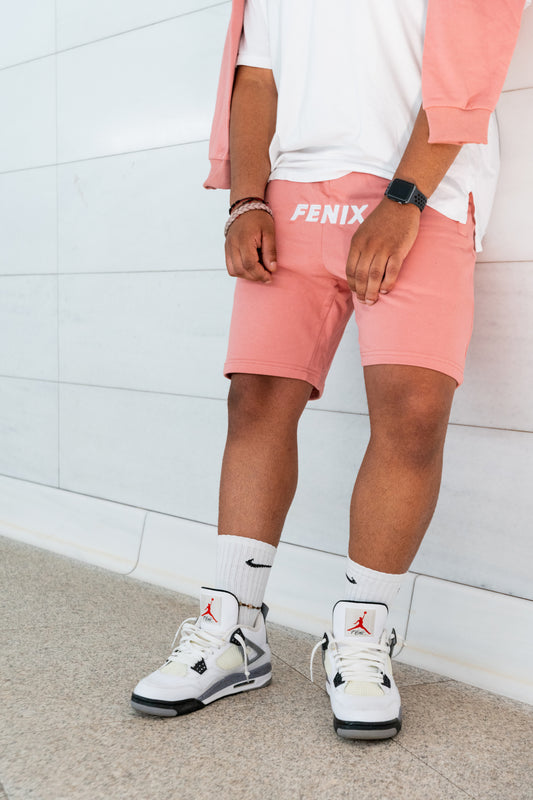 MAUVE SWEAT SHORTS